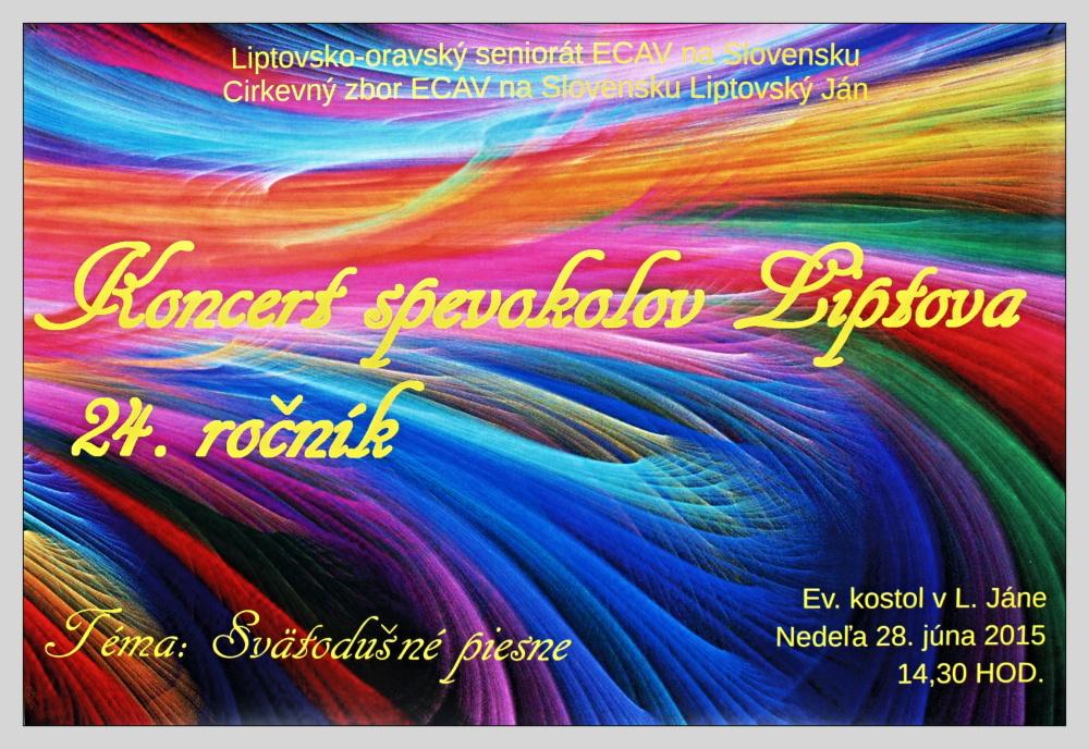 Fotogaléria 28.6.2015 - Koncert spevokolov Liptova 24.ročník (20) 28.6.2015 - Koncert spevokolov Liptova 24.ročník