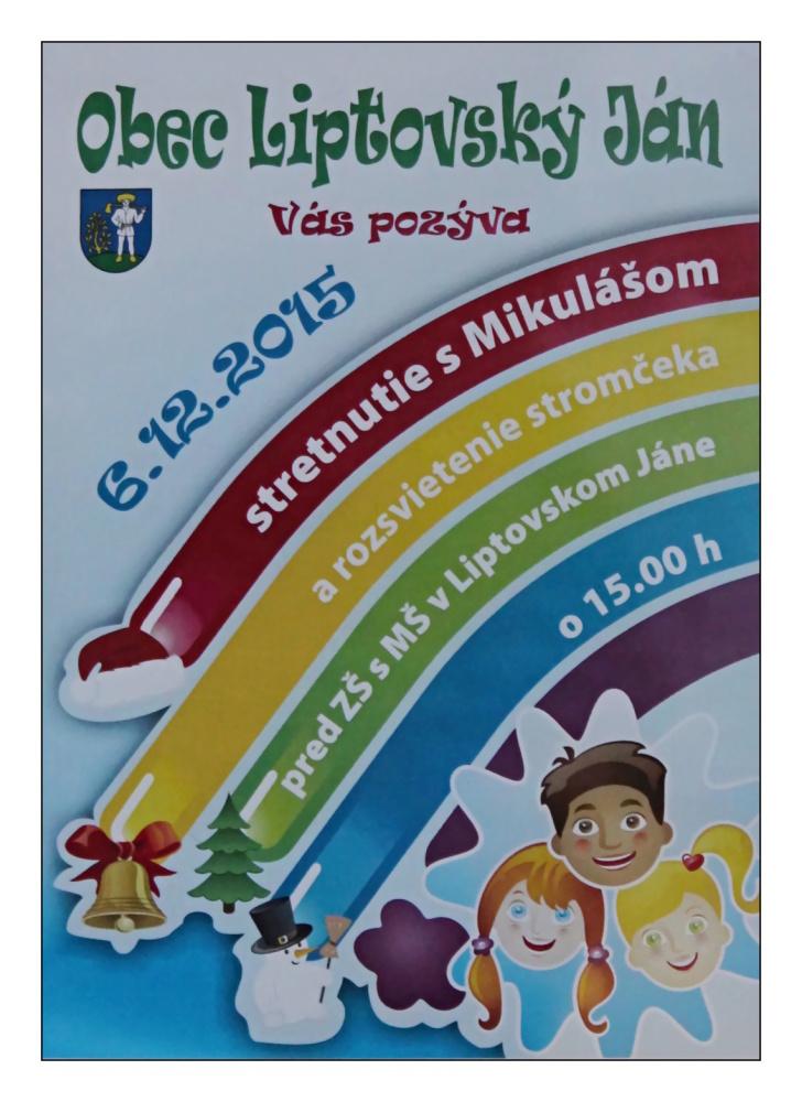 Fotogaléria 6.12.2015 - Mikuláš (50) 6.12.2015 - Mikuláš