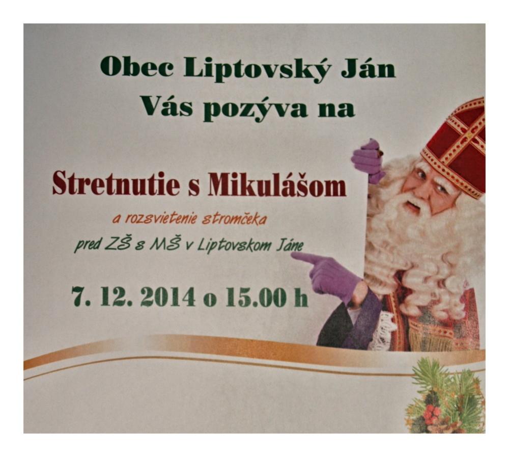 Fotogaléria 7.12.2014 - Mikuláš (33) 7.12.2014 - Mikuláš