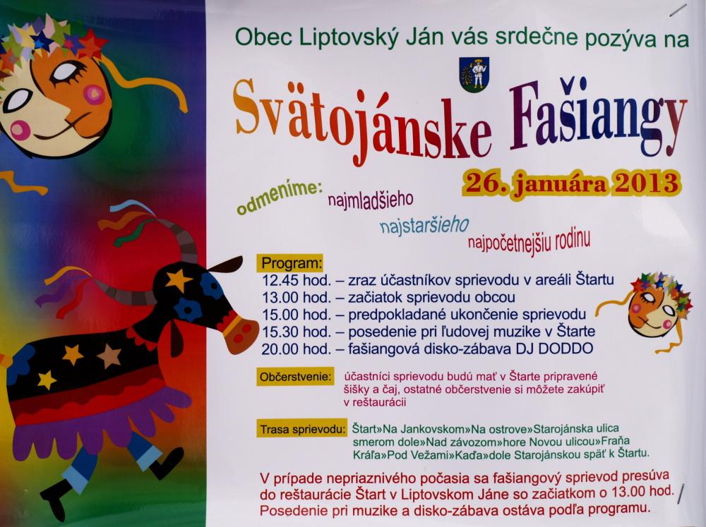 Fotogaléria 26.1.2013 - Svätojánske fašiangy (97) 26.1.2013 - Svätojánske fašiangy