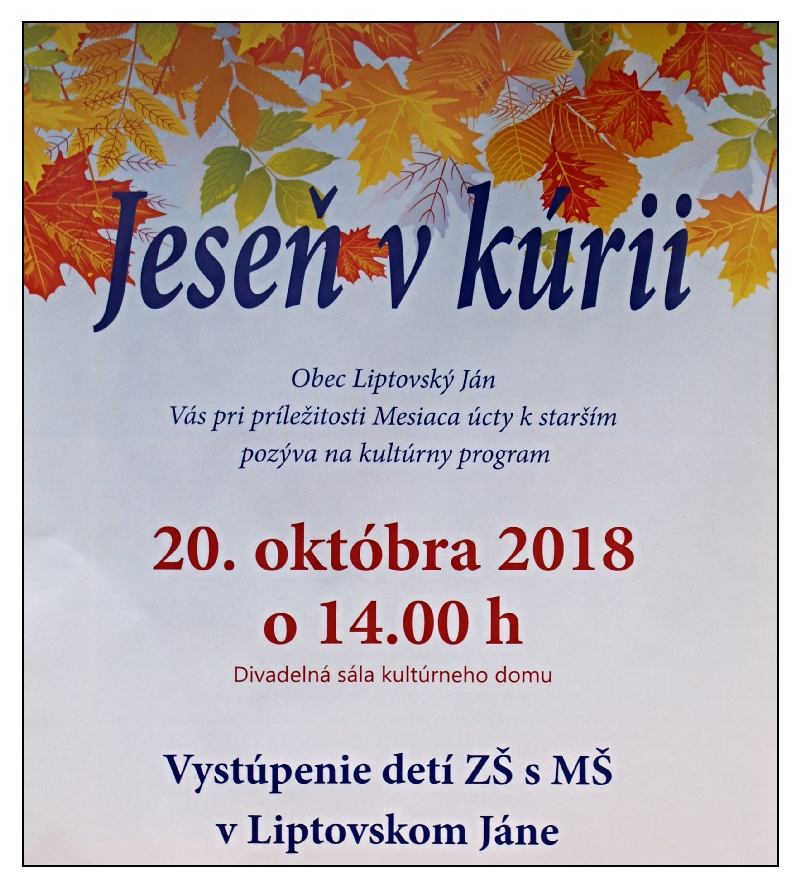 Fotogaléria Jeseň v kúrii 2018 (28) Jeseň v kúrii 2018